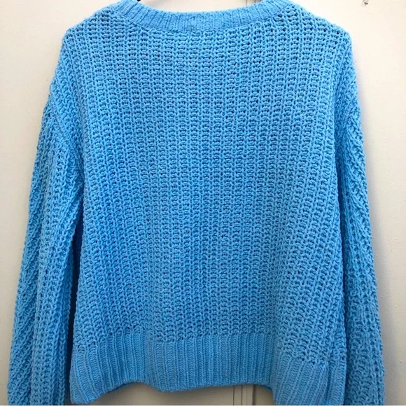 H&M Baby Blue Sweater Size S - Picture 2 of 14